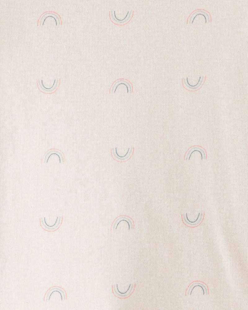 Baby Girl 4-Pack Unicorn, Heart, Star Print Long-Sleeve Multipack Bodysuits - Multi