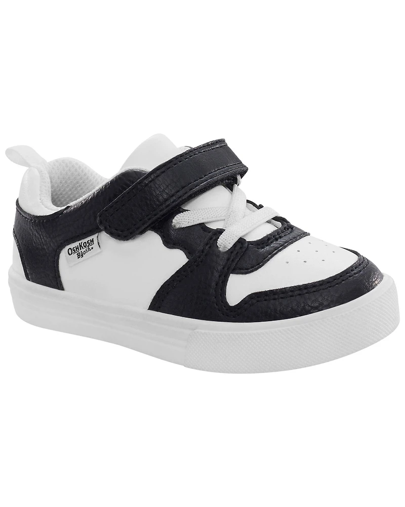 Toddler Boy Easy-On Casual Sneakers - Black/White