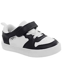 Toddler Boy Easy-On Casual Sneakers - Black/White