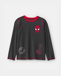 Boys ©Marvel Spider-Man Rashguard - Black