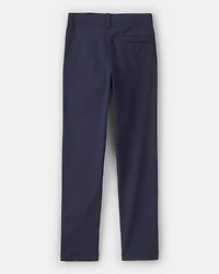 Boys Slim Fit Tapered Chino Pants