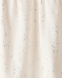 Baby Girl Sparkle Top - Ivory