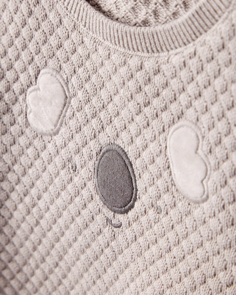 Baby Boy Koala Cotton Long-Sleeve Sweater & Pant Set - Brown