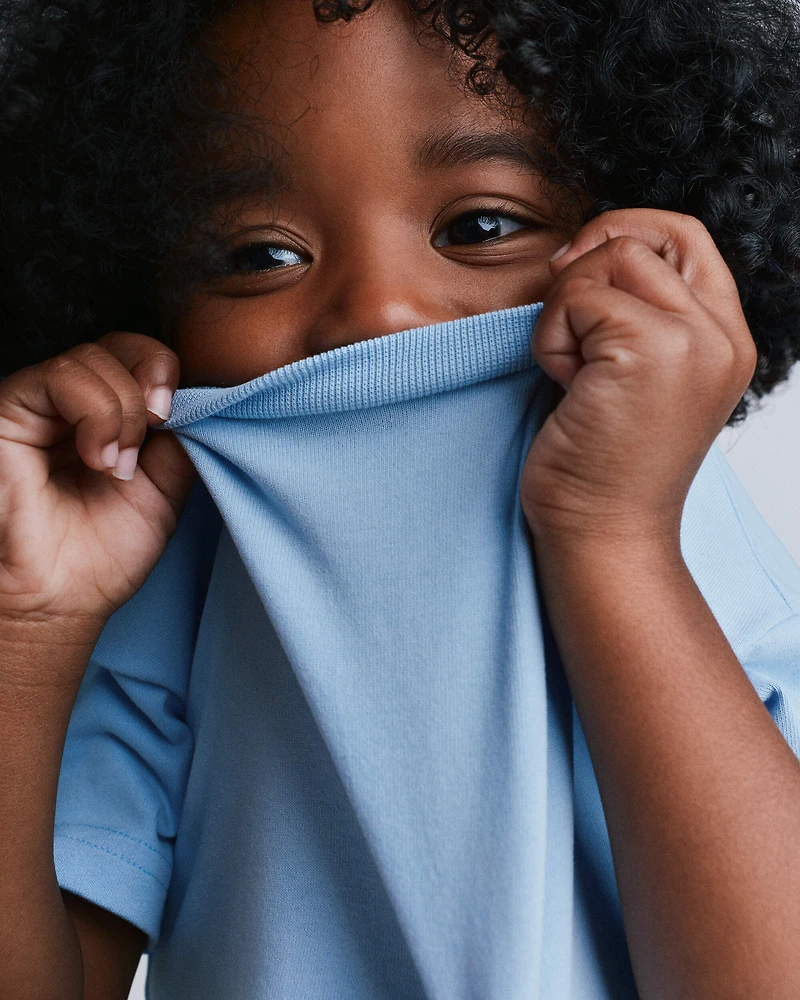 Toddler Elevated Relaxed Tee - Blue