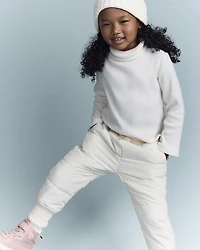 Toddler Ski Jogger Pant - Cream
