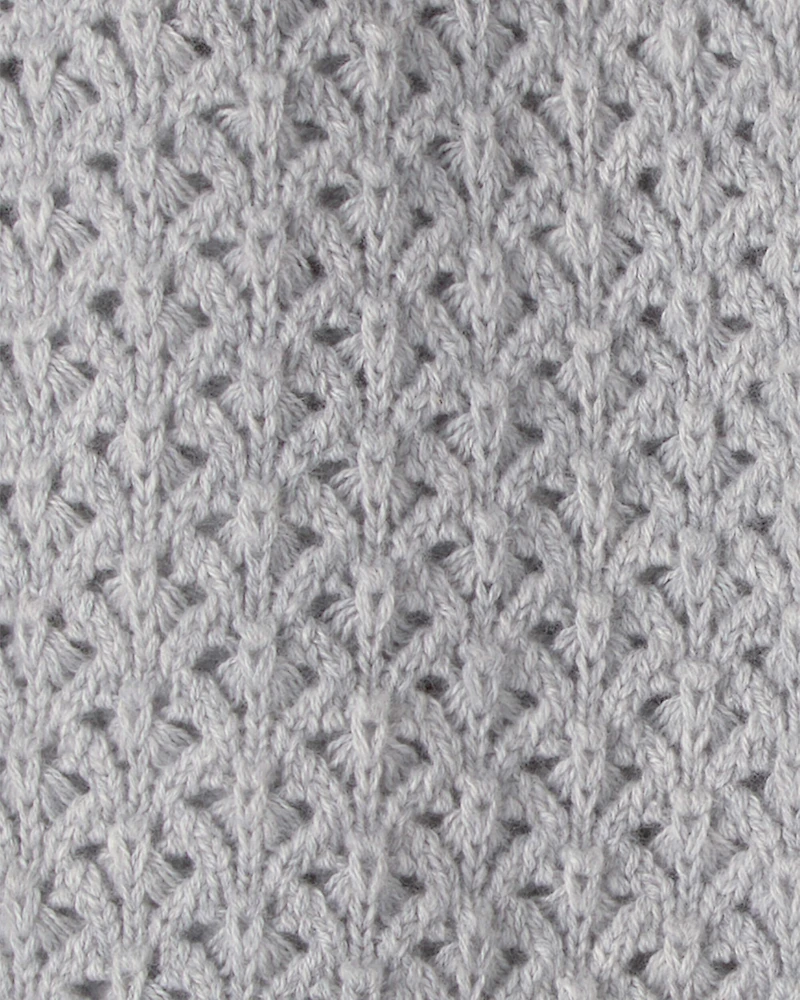 Baby Organic Cotton Sweater Knit Romper