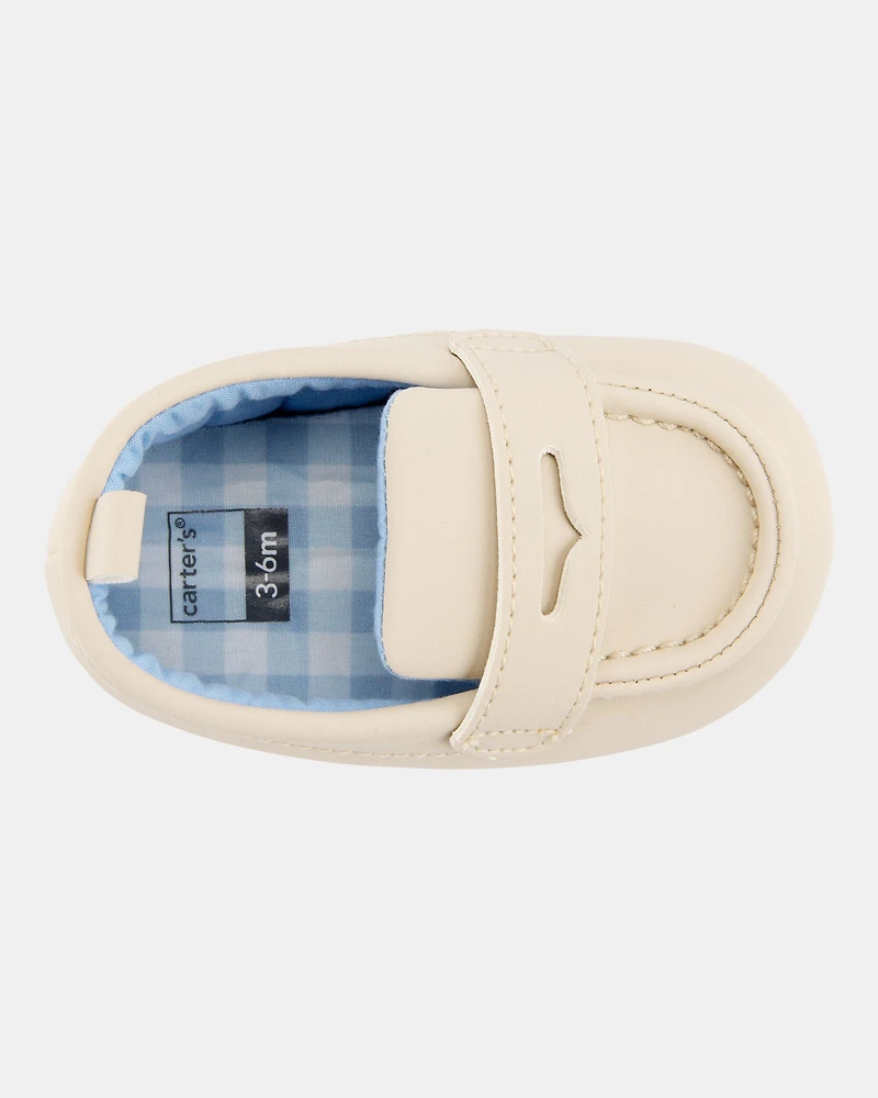 Baby Slip-On Loafer - Cream