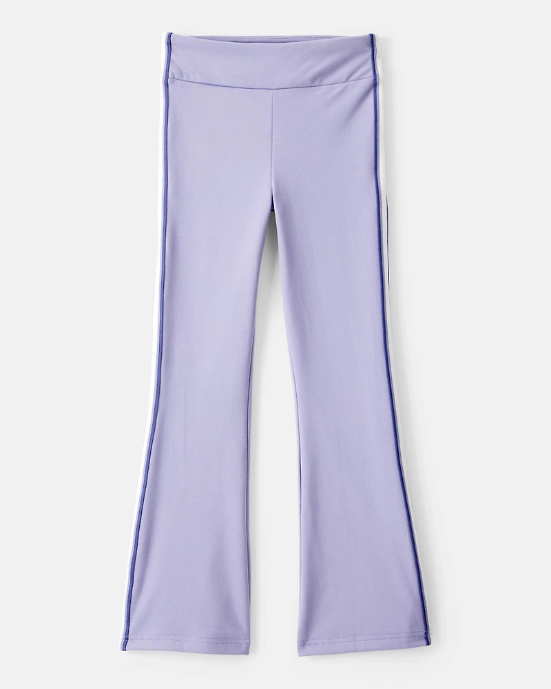 Girls 2-Piece New York Short-Sleeve Graphic Tee & Flare Pants Set - Blue