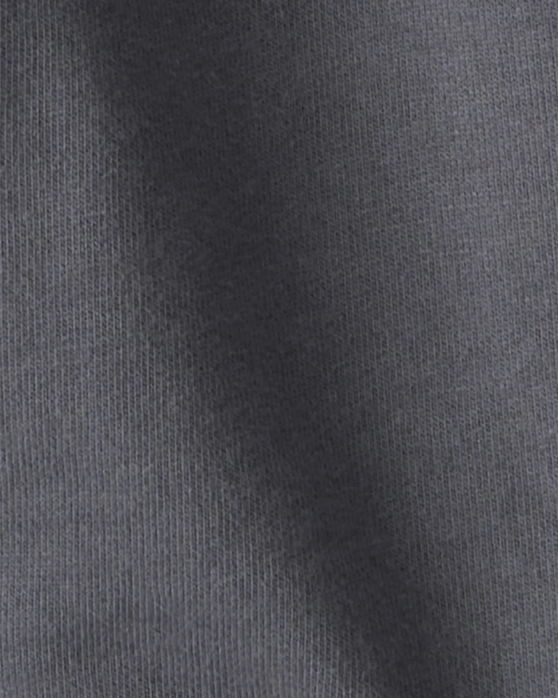 Baby Boy 3-Piece Fleece Vest Outfit Set - Blue