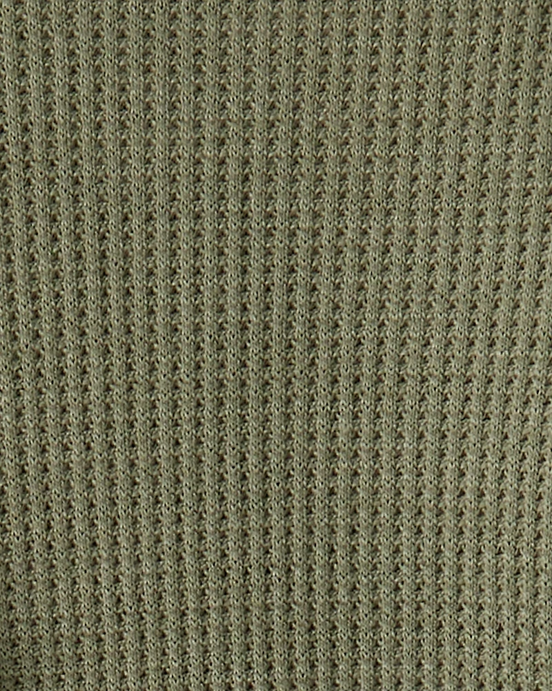 Baby Boy 2-Pack Dinosaur Print PurelySoft Long-Sleeve Multipack Bodysuits - Green