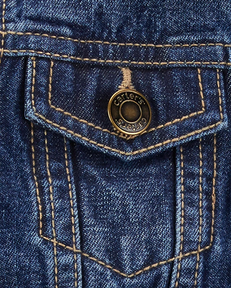 Baby Denim Jacket - Dark Wash