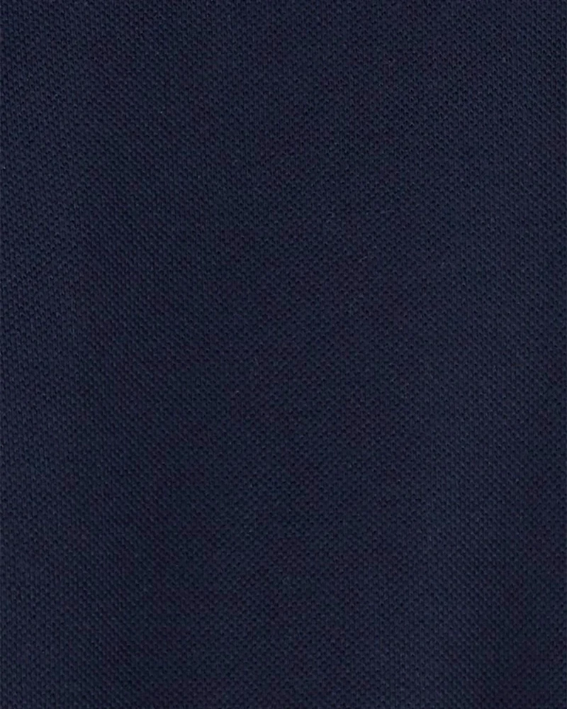 Girls Pique Cotton Uniform Polo