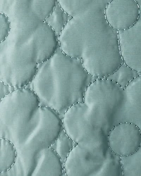 Baby Girl Floral Quilted Long-Sleeve Midweight Jacket - Green