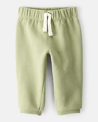 Baby Boy 2-Piece DayDream Fleece Pullover Sweatshirt & Pull-On Pants Set - Ivory/Green