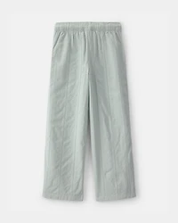 Girls Pull-On Pants - Green