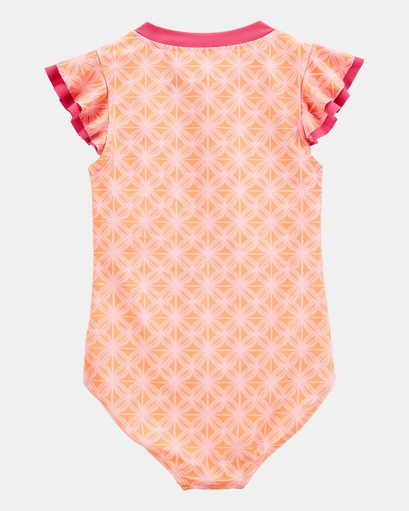 Kid Disney© Moana 1-Piece Swimsuit - Orange