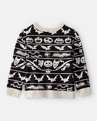 Boys The Nightmare Before Christmas Long-Sleeve Sweater - Black