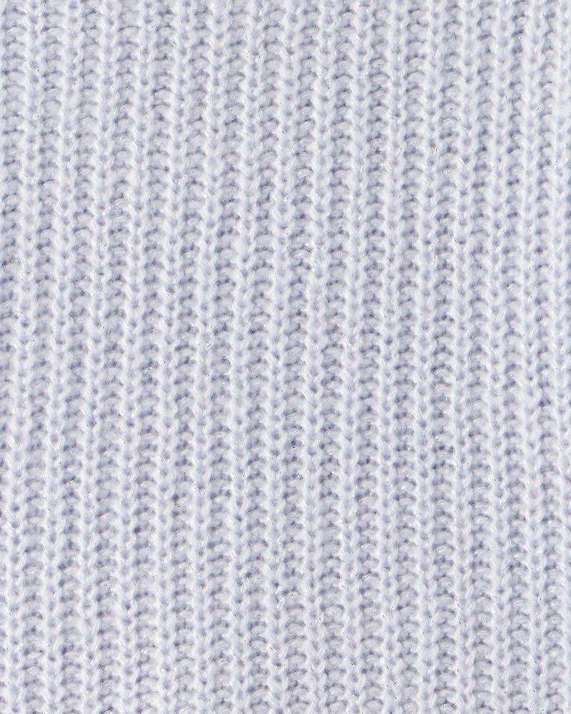 Girls Long-Sleeve Sweater - Blue