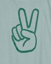 Kid My Bad Short-Sleeve Graphic Tee - Green