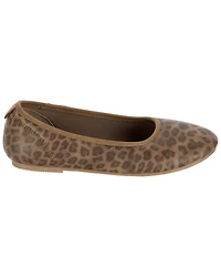 Kid Leopard Ballet Flats
