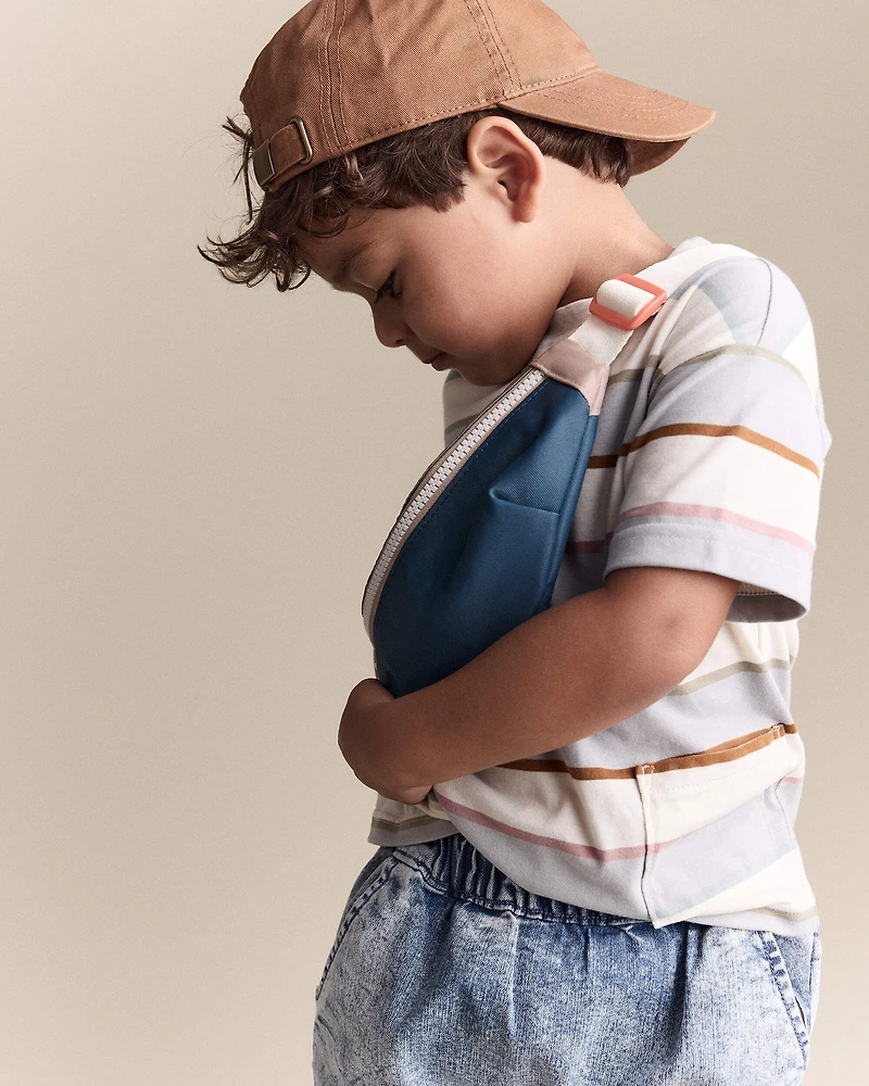 Toddler Playground Pant in Avenue Wash Denim - Blue