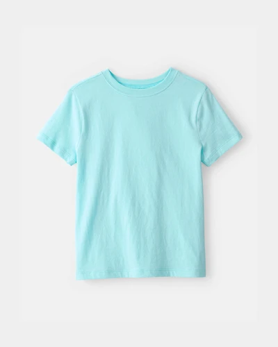 Kids Solid T-Shirt - Blue