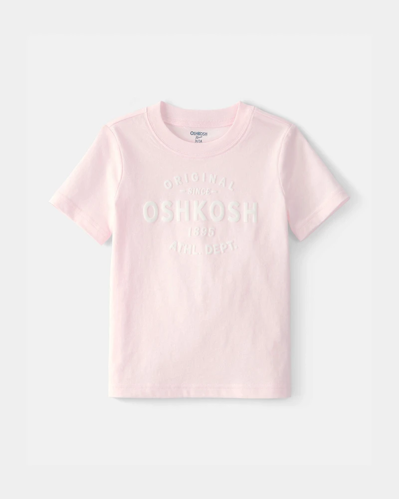 Toddler Girl OshKosh Logo Short-Sleeve Graphic Tee - Pink