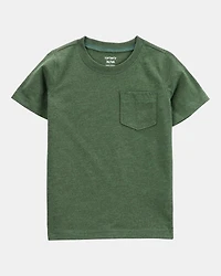 Toddler Solid Short-Sleeve Tee - Green