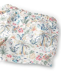 Baby Boy Recycled Swim Trunks in Tropical Paradise