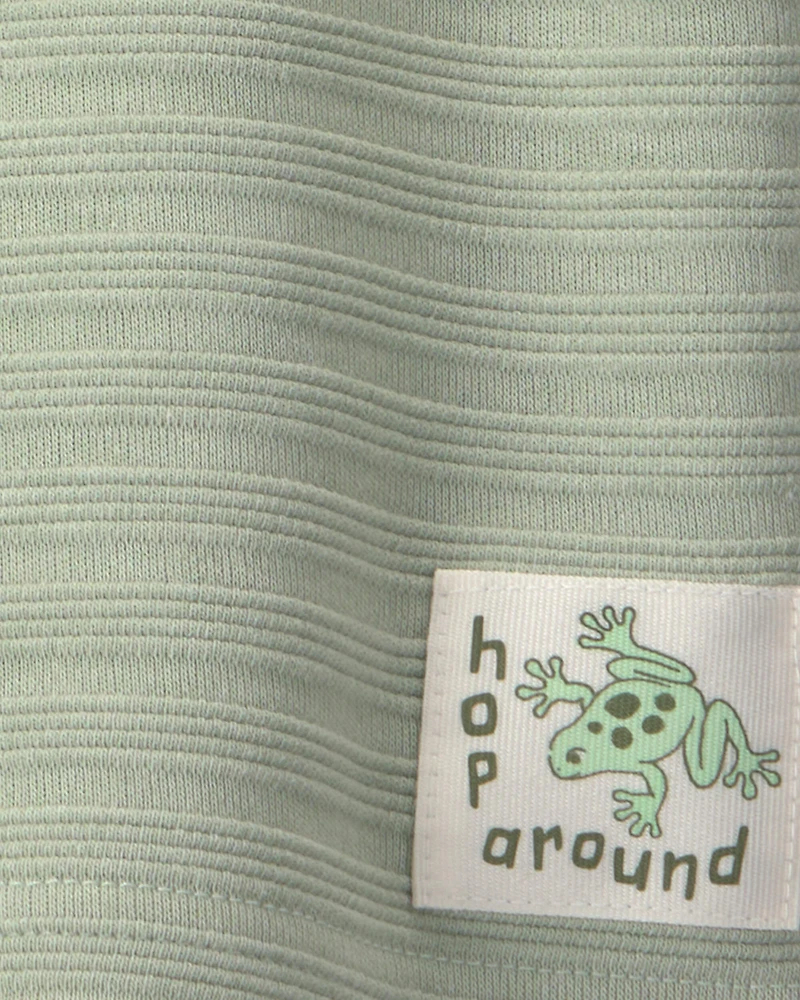 Baby Boy 2-Piece Frog Top & Short Set - Green