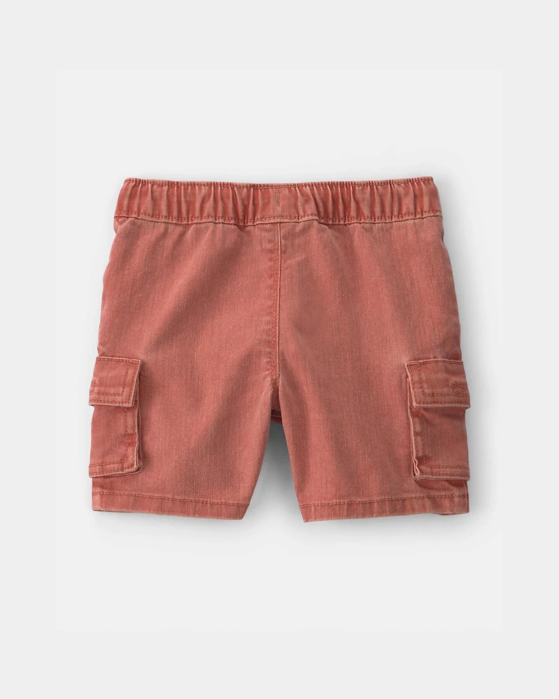 Toddler Boy Cargo Shorts - Brown