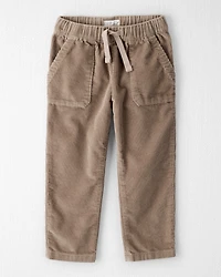 Toddler Organic Cotton Corduroy Drawstring Pants