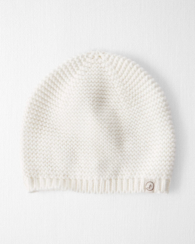 Baby Organic Cotton Sweater Knit Cap