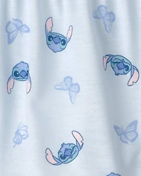 Girls 2-Piece Disney© Lilo & Stitch Short-Sleeve Pajama Set - Blue