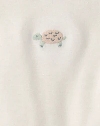 Baby 5-Pack Sleeveless Multipack Animal Bodysuits - Cream