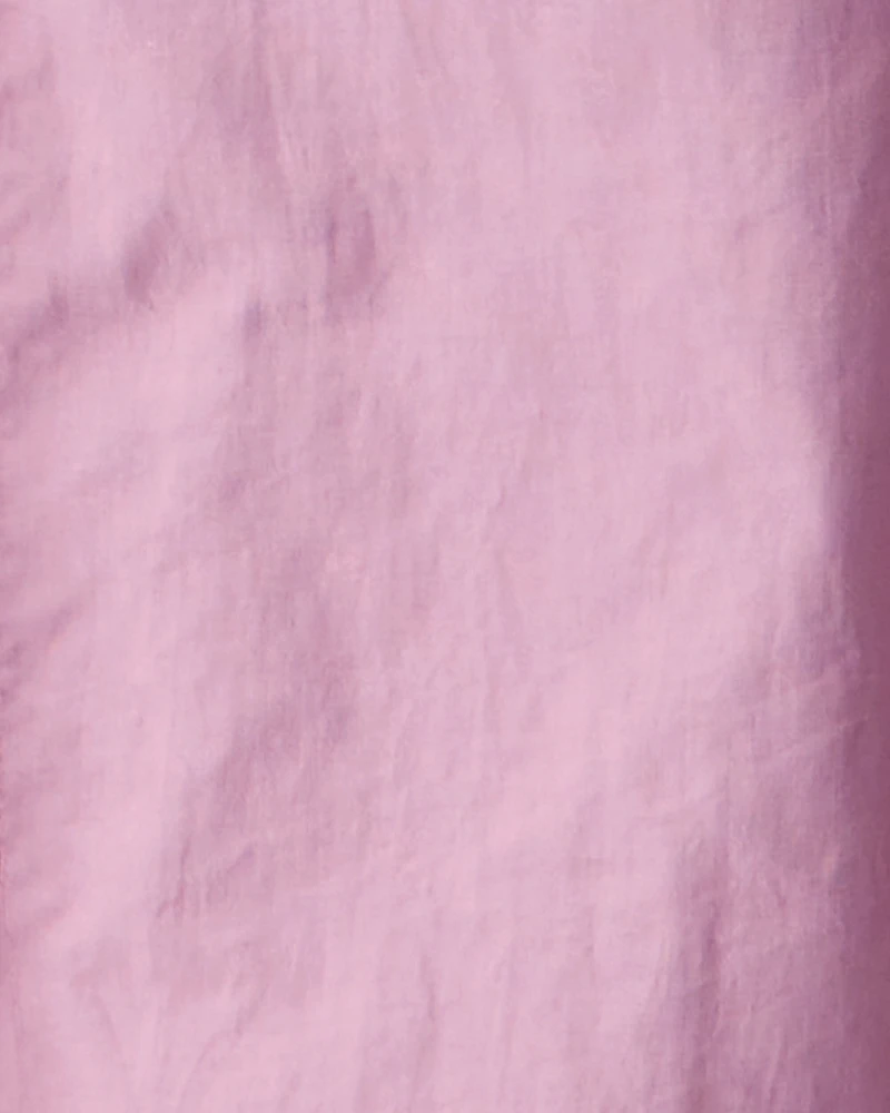 Girls Woven Jogger - Purple