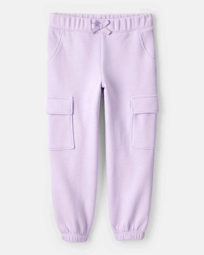 Toddler Girl 2-Piece DayDream Fleece Flower Graphic Long-Sleeve Hoodie & Pant Set - Purple