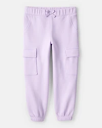 Toddler Girl 2-Piece DayDream Fleece Flower Graphic Long-Sleeve Hoodie & Pant Set - Purple