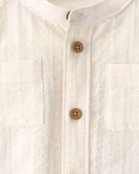 Baby Boy 3-Piece Tropical Beach Short-Sleeve Bodysuit, Top & Short Set