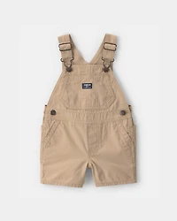 Baby Boy Canvas Shortall - Khaki