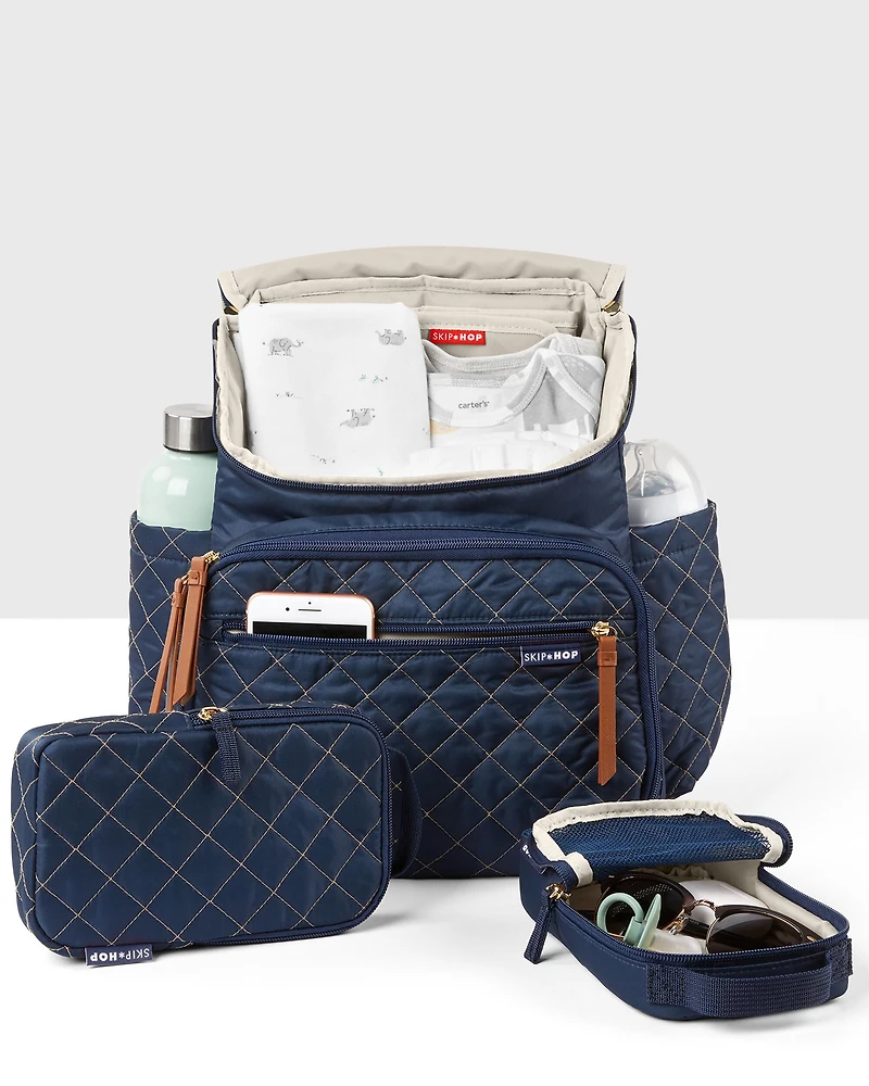 Forma Backpack Diaper Bag - Navy