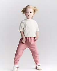 Toddler Short-Sleeve Relaxed Tee - Cream
