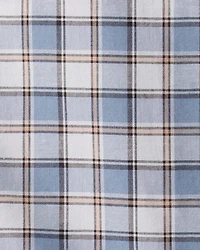 Toddler Boy Plaid Cotton Long-Sleeve Button-Down Shirt - Blue