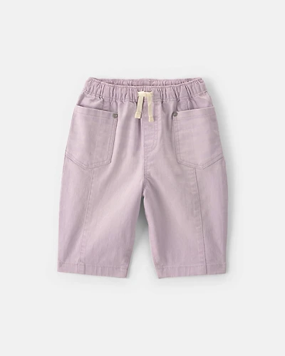 Baby Girl Barrel Pants - Purple