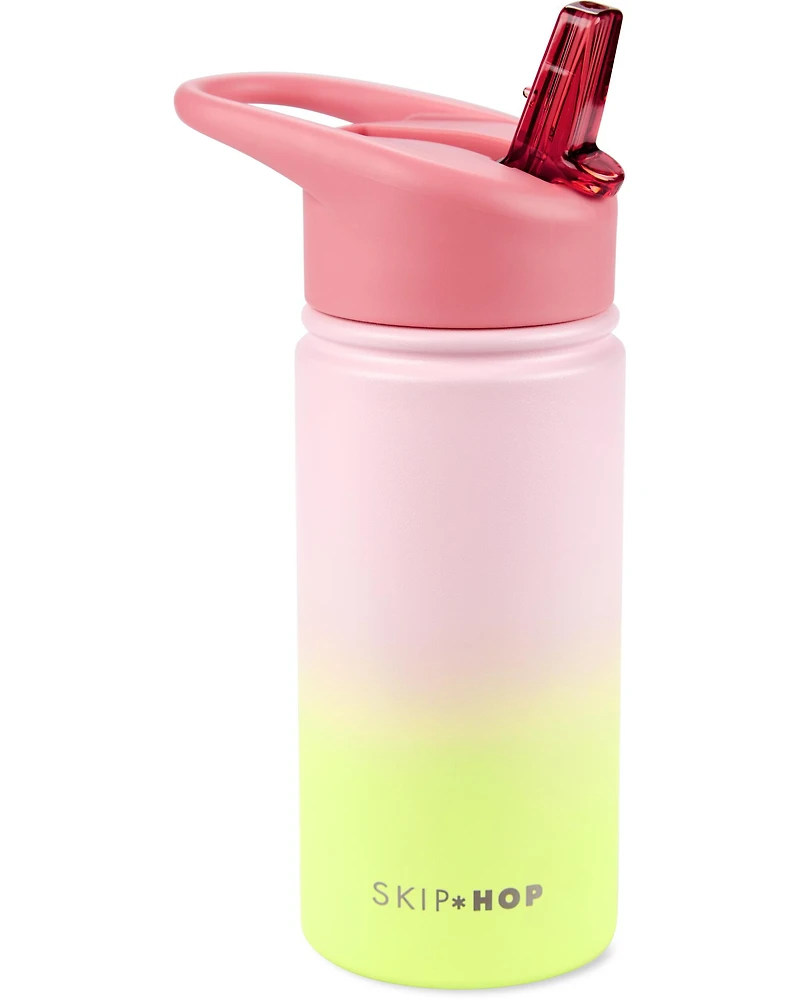 Wander Stainless Steel Water Bottle - Ombré Pink