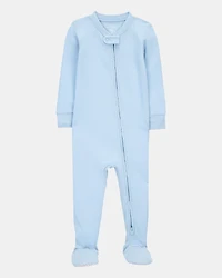 Baby Solid PurelySoft Footie 1-Piece Pajamas