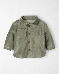 Baby Boy Recycled Ribbed Velour Jacket