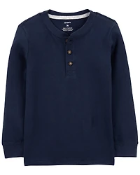 Baby Long-Sleeve Henley Tee