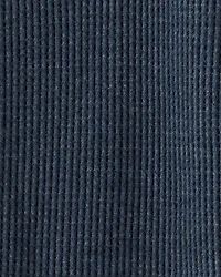 Baby Boy Solid Cotton Long-Sleeve 2-Way Zip Sleep & Play Pajamas - Navy