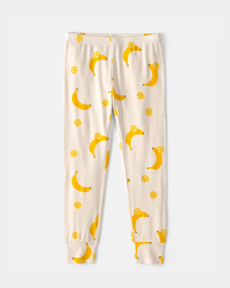 Baby Banana PurelySoft 2-Piece Pajama Set - Yellow/Cream
